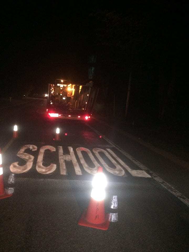 School zone painting services
