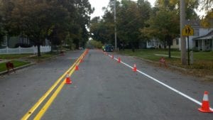 Line painting contractor