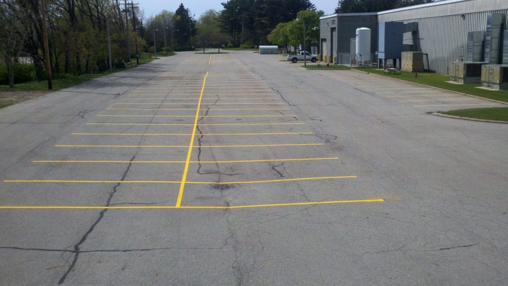 PAINTING PARKING LOT