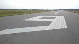 Runway Marking After