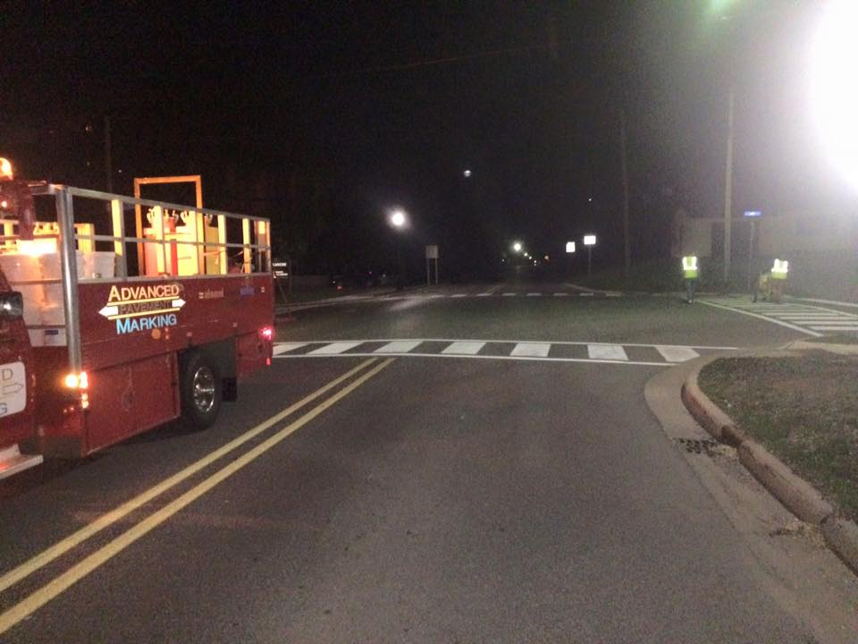 Crosswalk pads