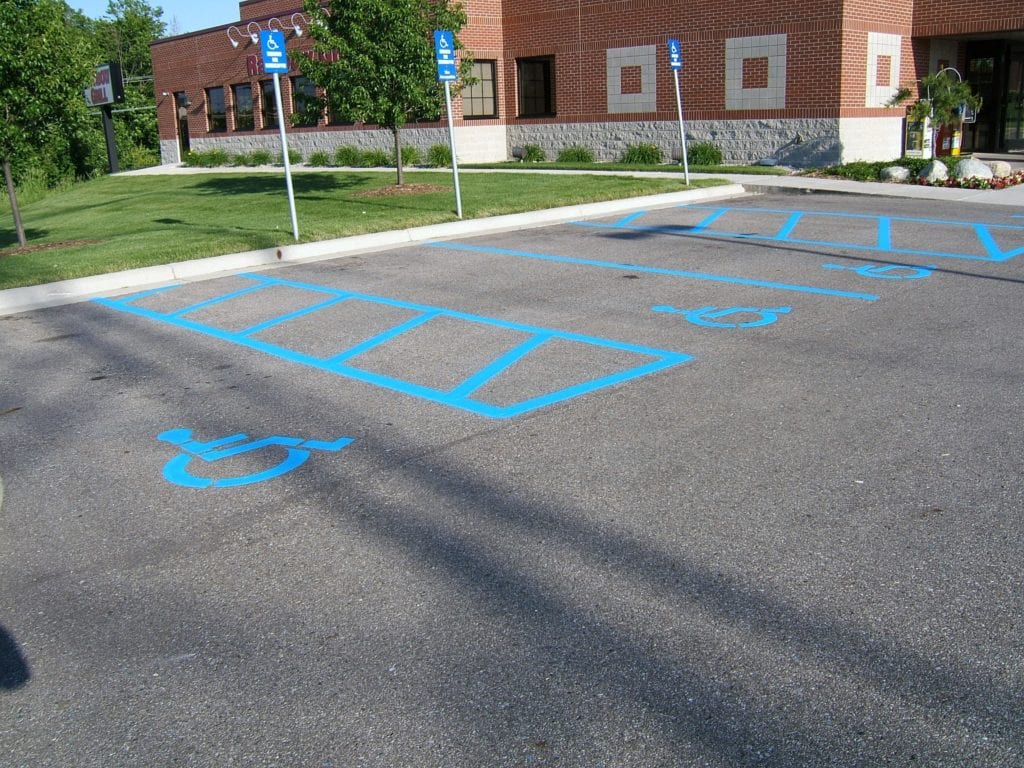 The best parking lot striping contractor