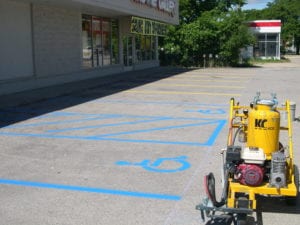 We are the best parking lot striping contractor