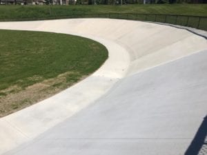 Velodrome race track