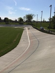 Velodrome painting