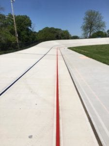 Velodrome lines