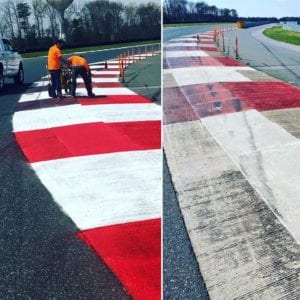 Racetrack painters