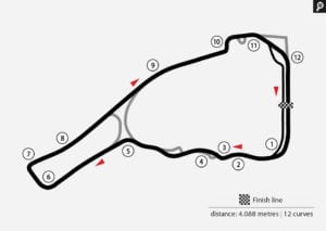 Road Atlanta track map