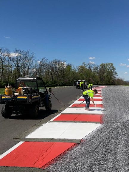 Racetrack Markings