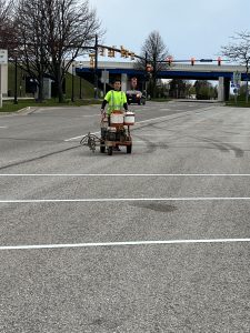 Grand Haven parking lot striping contractor